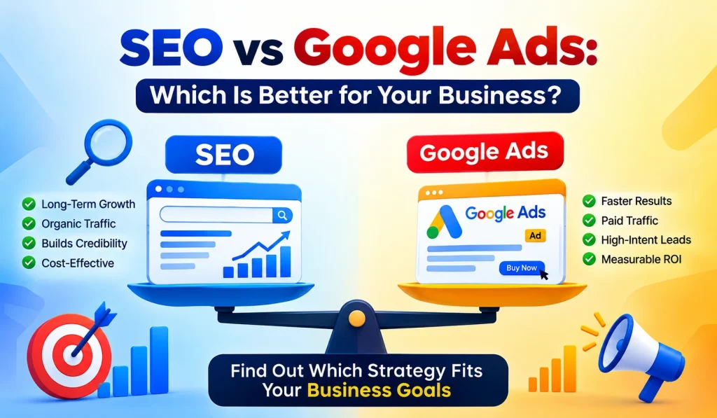 SEO vs Google Ads: Which Is Better for Business?